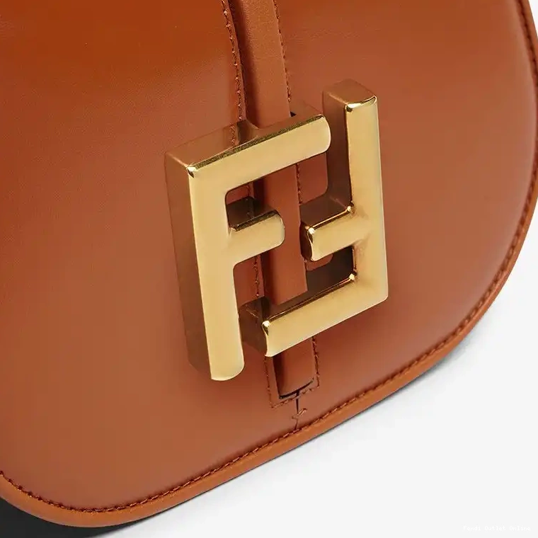 Affordable C'mon Brown Calf Mini Fendi In Bag Leather 0608